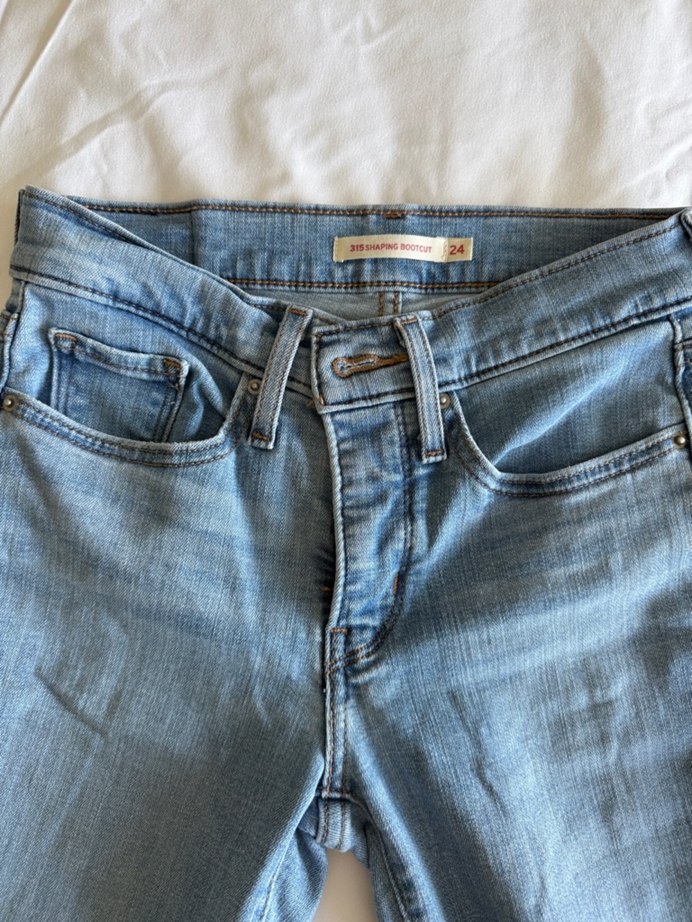 Levi's Light Blue Bootcut Jeans